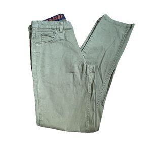Across the Pond Men’s Pants Size 29x30 Oliver Green Chino Signature Line